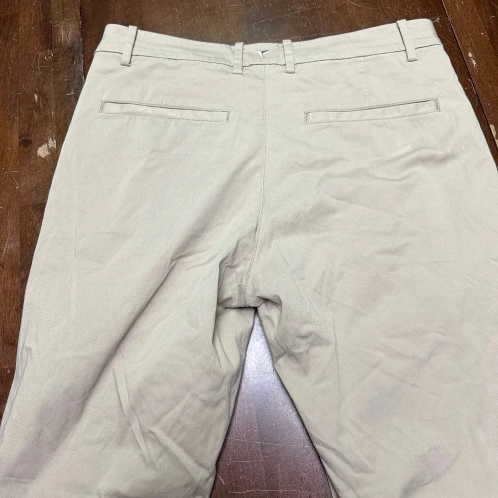 Birddogs Lined Chino Pants Mens 32x30 Khaki Stretch Performance Trousers